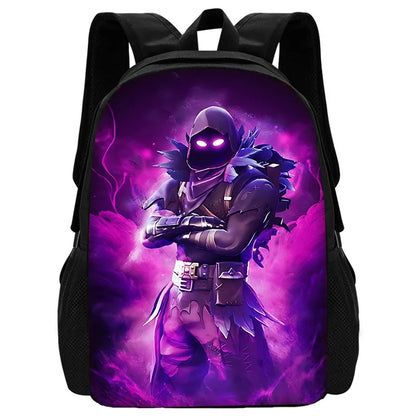 Mochilas Escolares FortniteS Hot Game para Crianças, Rapazes e Raparigas, Presente de Aniversário para Estudantes, Unissexo, Duráveis, para Escola e Campismo