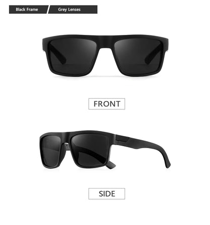 CRIXALIS Full Frame Square Fashion Sunglasses Men Driving Fishing Running Outdoor Various Colors To Choice Anti-reflective UV400