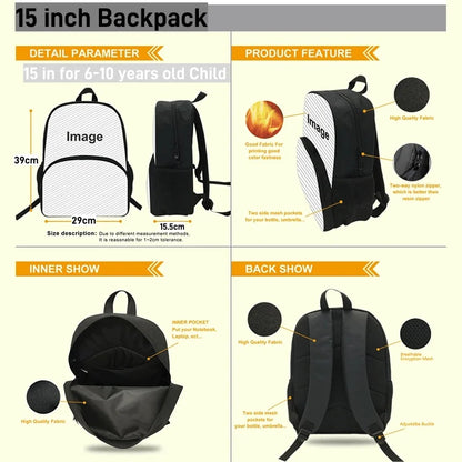 Beliebte FortniteS Gaming-Rucksäcke für Kinder, Jungen und Mädchen – Geburtstagsgeschenk für Schüler, Schulrucksack mit großem Fassungsvermögen, robuster Camping-Rucksack