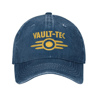 Vault Tec-logo Fallouted Game Sun baseballkasket unisex-teenagerdesign hiphop-kasket sommer trendy tennis skate baseballkasketter