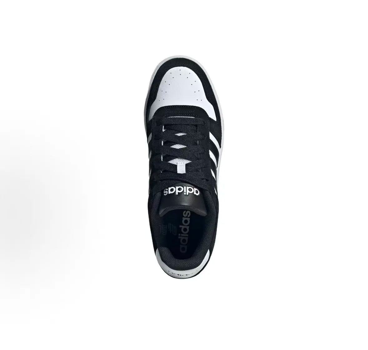 Adidas Neo D-PAD, baskets basses unisexes en cuir synthétique, confortables et polyvalentes, avec semelle à crantures, noir JR8328