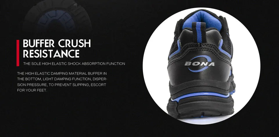 BONA New Designers Laufschuhe – Atmungsaktive Outdoor-Sportschuhe für Damen – Leichte Sneaker – Bequeme Sportschuhe für Damen