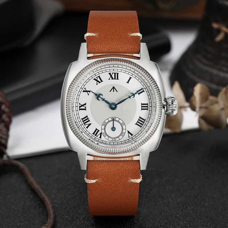 Militado ML03 Tribute 1926 VD78 Quartz Movement Watch Sapphire Crystal Stainless Steel Case Roman Dial 100M Waterproof Watches