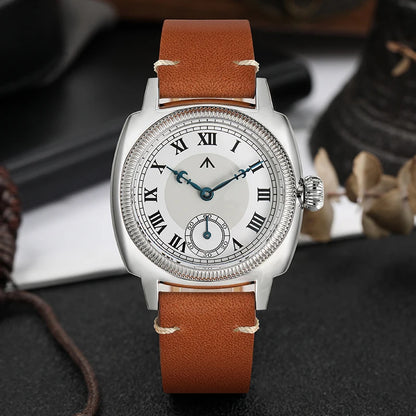 Militado ML03 Tribute 1926 VD78 Quartz Movement Watch Sapphire Crystal Stainless Steel Case Roman Dial 100M Waterproof Watches