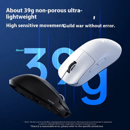 Official MCHOSE L7 Pro Wireless Gaming Mouse PAW3395 E-Sport Sensor Optical Switch TOPSPEED 8K Polling Rate 39g 250mAh Mice