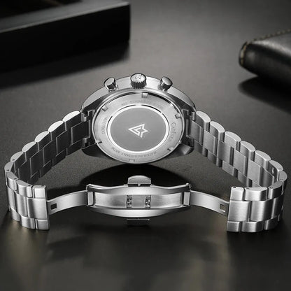 CADISEN 2024 New Men's Watches Quartz Business Watches Japan VD53 Men's Clock Top Brand Luxury Watch Men's Chronograph Watch