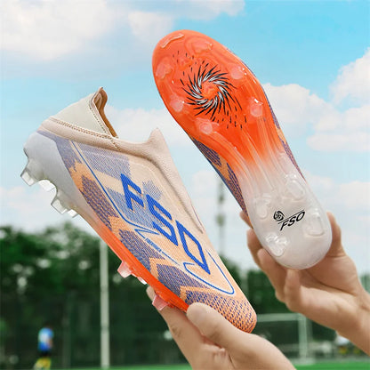 Pánska outdoorová futbalová obuv, profesionálna futbalová obuv, kopačky na futbalové ihrisko TF/FG, pohodlné protisklzové tréningové tenisky, veľkosti 35–45