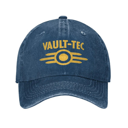 Vault Tec-logo Fallouted Game Sun baseballkasket unisex-teenagerdesign hiphop-kasket sommer trendy tennis skate baseballkasketter
