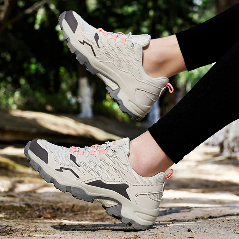 2025 Unisex Hiking Shoes, Outdoor Hiking Sports Shoes, Non-slip, Waterproof Camping Shoes, Outdoor Sports Walking Shoes