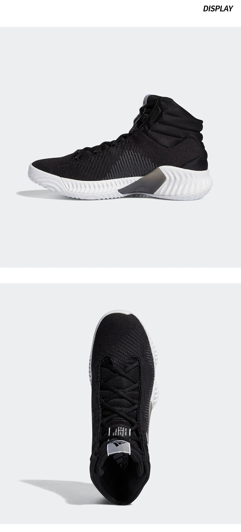 Adidas véritable Pro Bounce chaussures de basket-ball de sport rembourrées mi-hautes pour hommes FW5746
