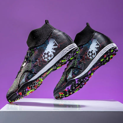 Men Soccer Shoes Breathable Football Boots Futsal Ultralight Professional Training Sneakers Unisex Grass Cleats Match Sport