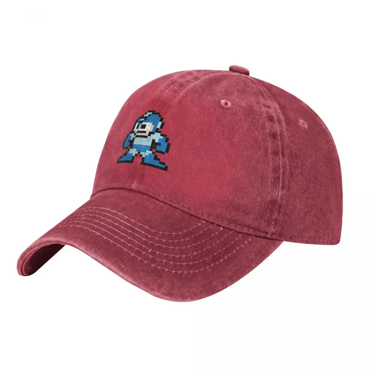 Megaman 8 bites baseball sapka, új, aranyos, vintage, luxus sapka férfiaknak és nőknek