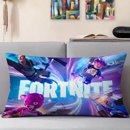 Battle royale game F-Fortnite c cushion cover Hit product Sofa living Room Office Rectangle Pillow Home Coffee Shop Bedding