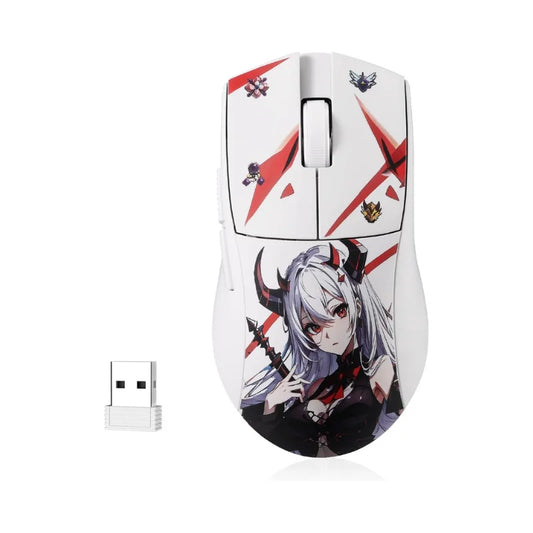 Redragon M916AK PRO 3-Modi Anime 42G Ultraleichte Gaming-Maus mit 26K DPI und vollständig programmierbaren Tasten