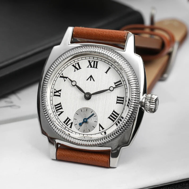 Militado ML03 Tribute 1926 VD78 Quartz Movement Watch Sapphire Crystal Stainless Steel Case Roman Dial 100M Waterproof Watches