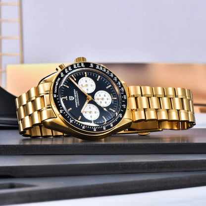 2026 New PAGANI DESIGN Mens Watches Panda Moon Watch Luxury Quartz Watch For Men Automatic Date Sport Chronograph Wristwatch Men