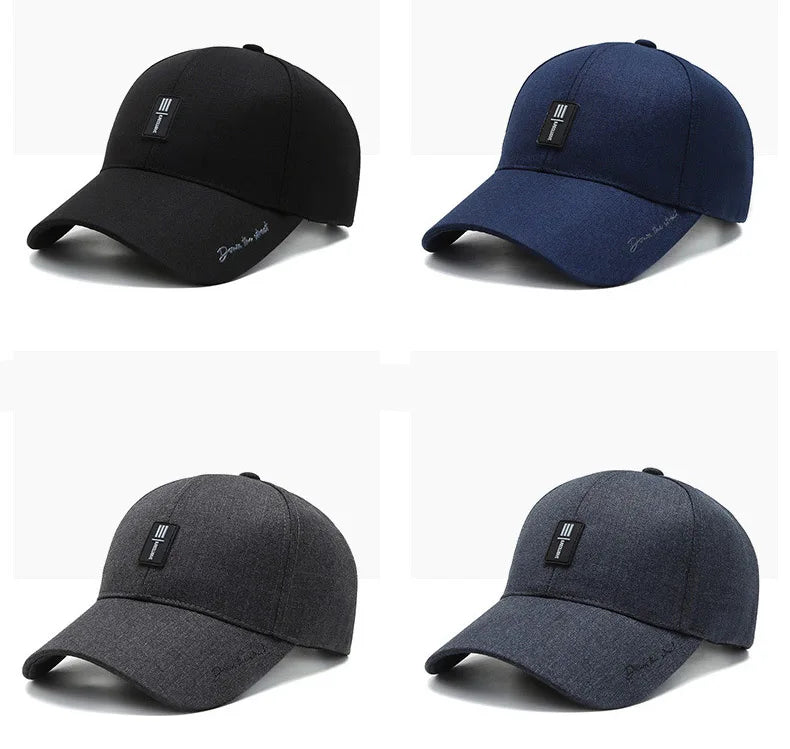 Cappellino da baseball da uomo per papà, cappellino da camionista, sportivo, per tutte le stagioni, per il tempo libero, con visiera parasole, cappellino da baseball da uomo