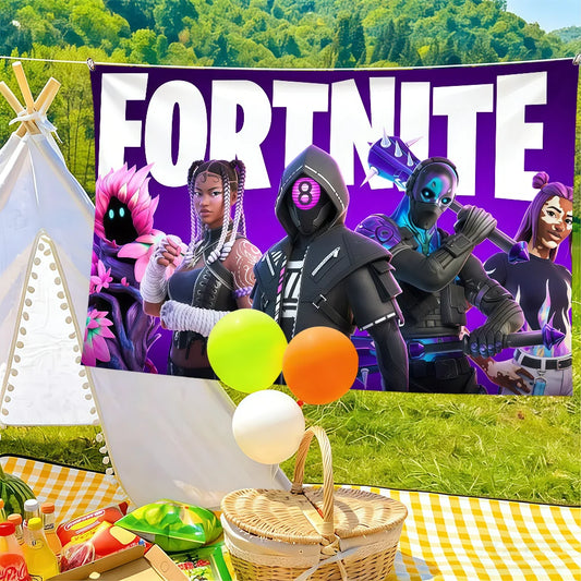 Adventure game F-FORTNITE flag Suitable For Party Club Outdoor Interior Wall Art Decoration Banner Gift