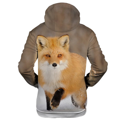 Sudaderas con capucha y sudaderas casuales con estampado 3D de zorro, cómodas y originales, estilo hip hop popular, para hombre/mujer y adulto/niño