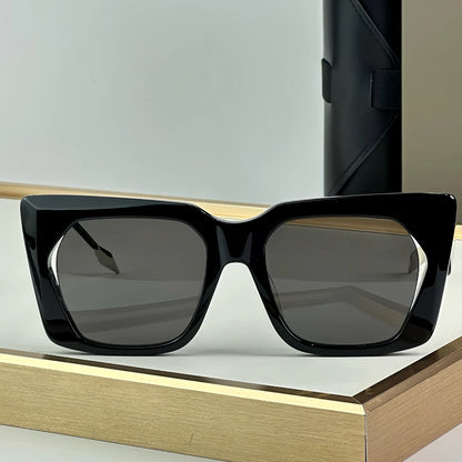 430 Square Acetate High Quality Sunglasses for Men and Women Handmade Men and Women UV400 Outdoor Personlized Trendy Eyeglasses