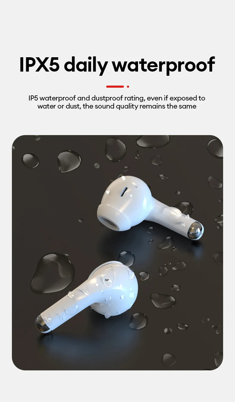 Lenovo LP40 Pro Wireless Bluetooth 5.0 Earbuds – HiFi Stereo Sound, Low Latency Gaming TWS Earphones with HD Call Mic & Charging Case