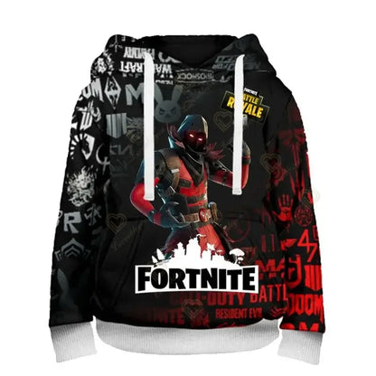 Fortnite Peely Print New Design Sweatshirts Hoodies Men Women Children Long Sleeve Fashion Casual Hooded Streetwear Pullovers