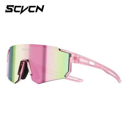 SCVCN Girls Sports Sunglasses Kids Cycling Glasses Photochromic UV400 Boys Baseball Outdoor Eyewear Running Hiking Sunglasses