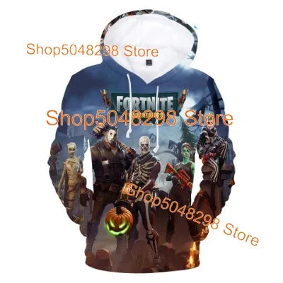 Men and Women Kids Hoodie Sweatshirt for The Nite Victory Child Wear Battle Royale Swearshirt Boys Girls Tops Hero Teen Clothes