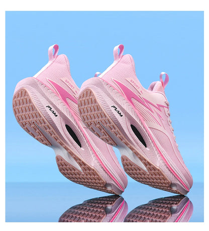Men's Sports Running Shoes Marathon Air Cushion Breathable Lightweight Comfortable Women's Outdoor Athletic Sneakers Jogging Tennis