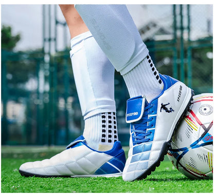 New Men's Football Field Boots Studded Society Indoor Cleats Soccer Shoes TF/FG Comfortable Unisex Outdoor Match Training Sneakers