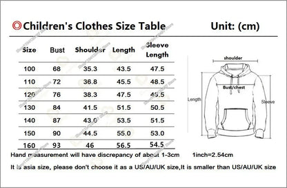 2-14Y Sweatshirt Fortnite Child Print Hoodie Sweatshirts Boys Girls Fashion Harajuku Jacket Kids Clothes Games Cosplay Costume