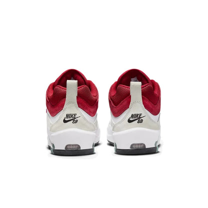 Nike SB Ishod 2 Low-Top skatesko til mænd, rød/hvid, FB2393-100