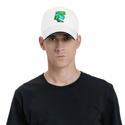 Geometry Game Dash Baseballkasket Casual Ublokeret Niveau Sandwich-hat til mænd og kvinder Åndbart hovedbeklædning til aktiviteter