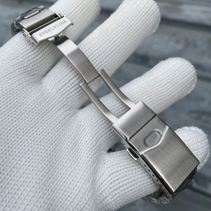 STEELFLIER Ufficiale SF792 GMT Orologio da polso meccanico Movimento NH34 Super BGW9 C3 Luminoso Impermeabile fino a 200 m Orologio da immersione di lusso da uomo