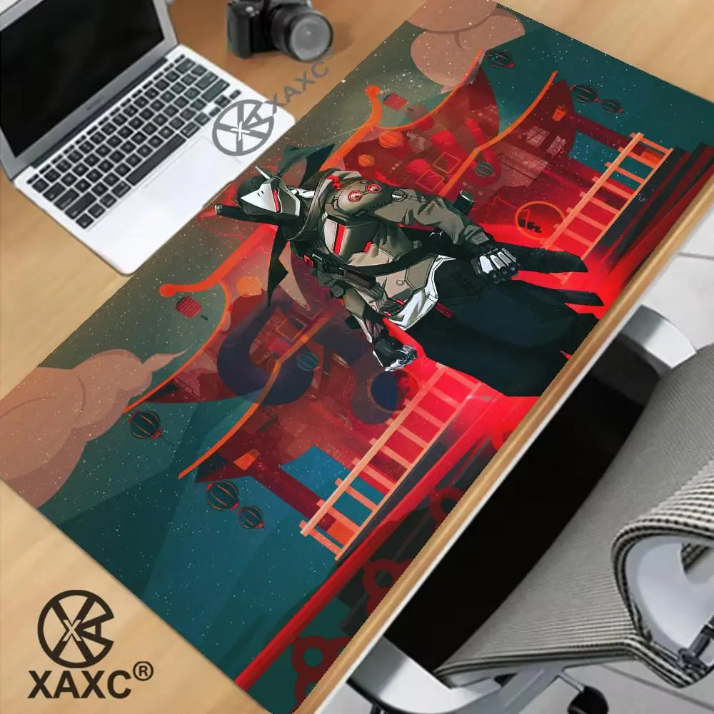 Large Game Overwatch Mouse Pad Kawaii XXL PC Computer Desk Mat Gamer Office Carpet Keyboard Table GamingAccessories MousepadXAXC