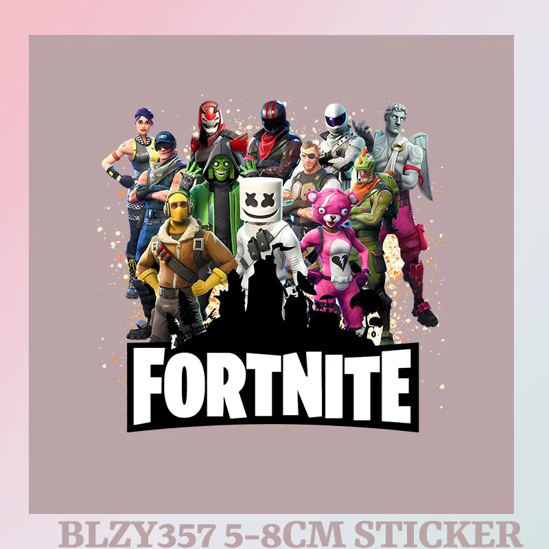 Fortnite Kindergeburtstag Zahlen-T-Shirt für Mädchen und Jungen, Sommerkleidung, Baby-Baumwoll-T-Shirt, Party-Kurzarm-Oberteil, Geschenk für Kleinkinder