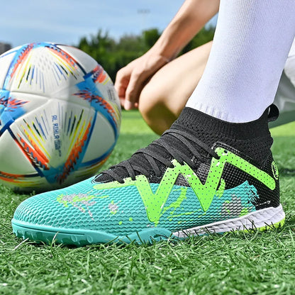 Men New TF Football Boots Society Professional Comfortable Top Quality Male Soccer Shoes Adult Casual Ultralight Football Shoes