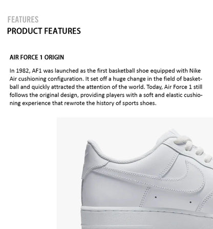 Original Nike Schuhe für Herren und Damen, neue AIR FORCE 1 Board-Schuhe, klassische modische AF1 Freizeitschuhe DD8959-100