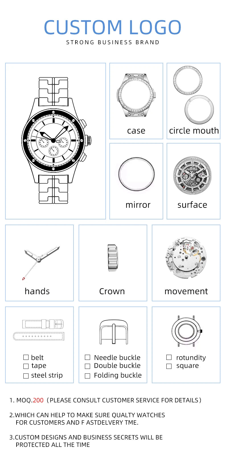 ase Autoy HANBORO Men’s Luxury Automatic Skeleton Watch  Rose Gold Starry Sky Moon Phase Mechanical WristwatchHollow Flywheel Moon Phxury Space Theme Sports Watch 980