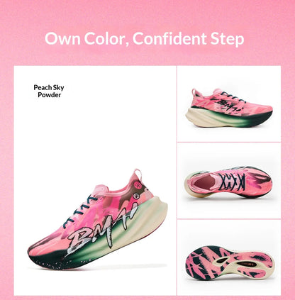 BMAI 42km Marathon Running Shoes Men and Women Luxury Carbon Plate Trainers Cushion Breathable Men's Sports Sneakers