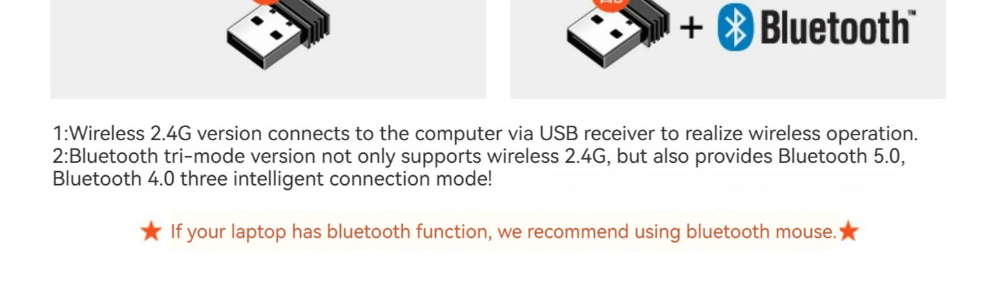 Inphic F1  2.4G BluetoWireless Mouse Office Silent Mouse  Rechargeable 6 Efficient Buttons Gaming Mouse For  Laptop Tablet PC