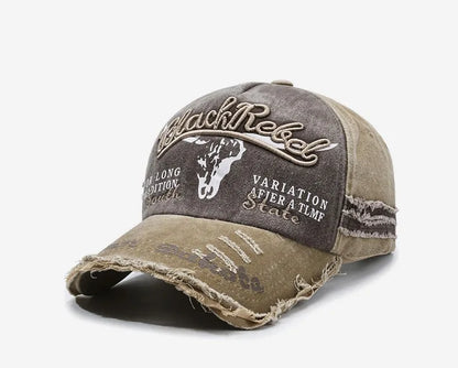 Gorra de béisbol para hombre en algodón lavado, estilo retro, para las cuatro estaciones, ideal para deporte al aire libre, accesorio de moda masculina