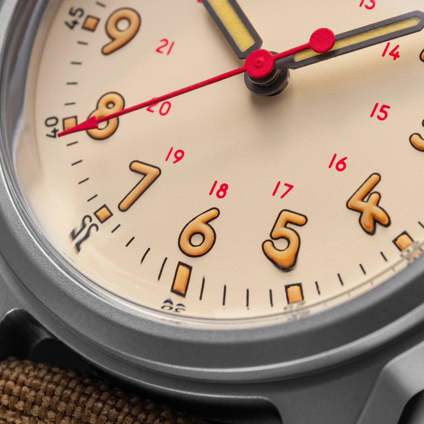 THORN Retro Military Watch 36mm Made of NH35A Movement SHY-043 Sport Watch Unisex Men's and Women's Luxury