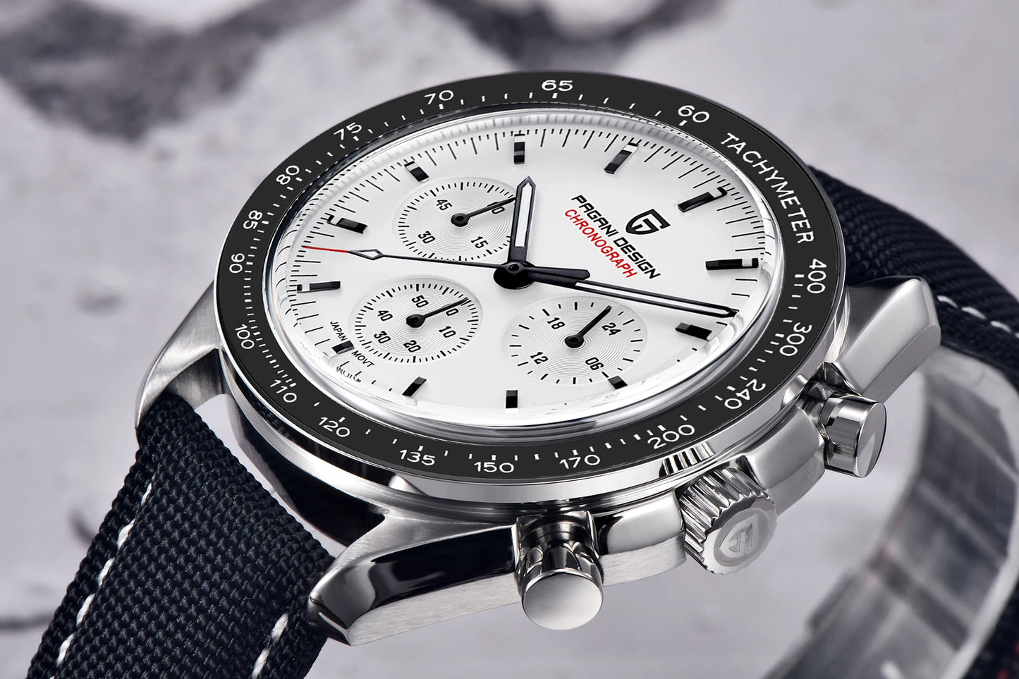 2026 New PAGANI DESIGN Mens Watches Panda Moon Watch Luxury Quartz Watch For Men Automatic Date Sport Chronograph Wristwatch Men
