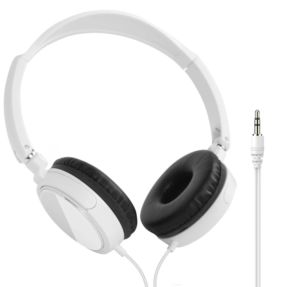 Écouteurs filaires 3.5mm/type-c, suppression du bruit, casque d'écoute sur l'oreille, écouteurs stéréo flexibles et réglables pour PC MP3 Mobile