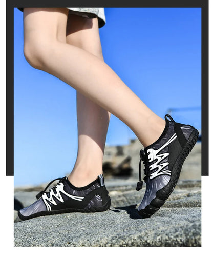Children Swimming Water Shoes Quick Dry Beach Aqua Shoe Boy Girl Barefoot Sports Wading Sneakers Kids Diving Fishing Surf Sandal