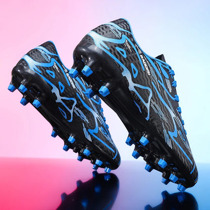 New Men Soccer Shoes Sport Training Football Boots Soft Ultralight Breathable Professional Sneakers Unisex Grass Cleats Match