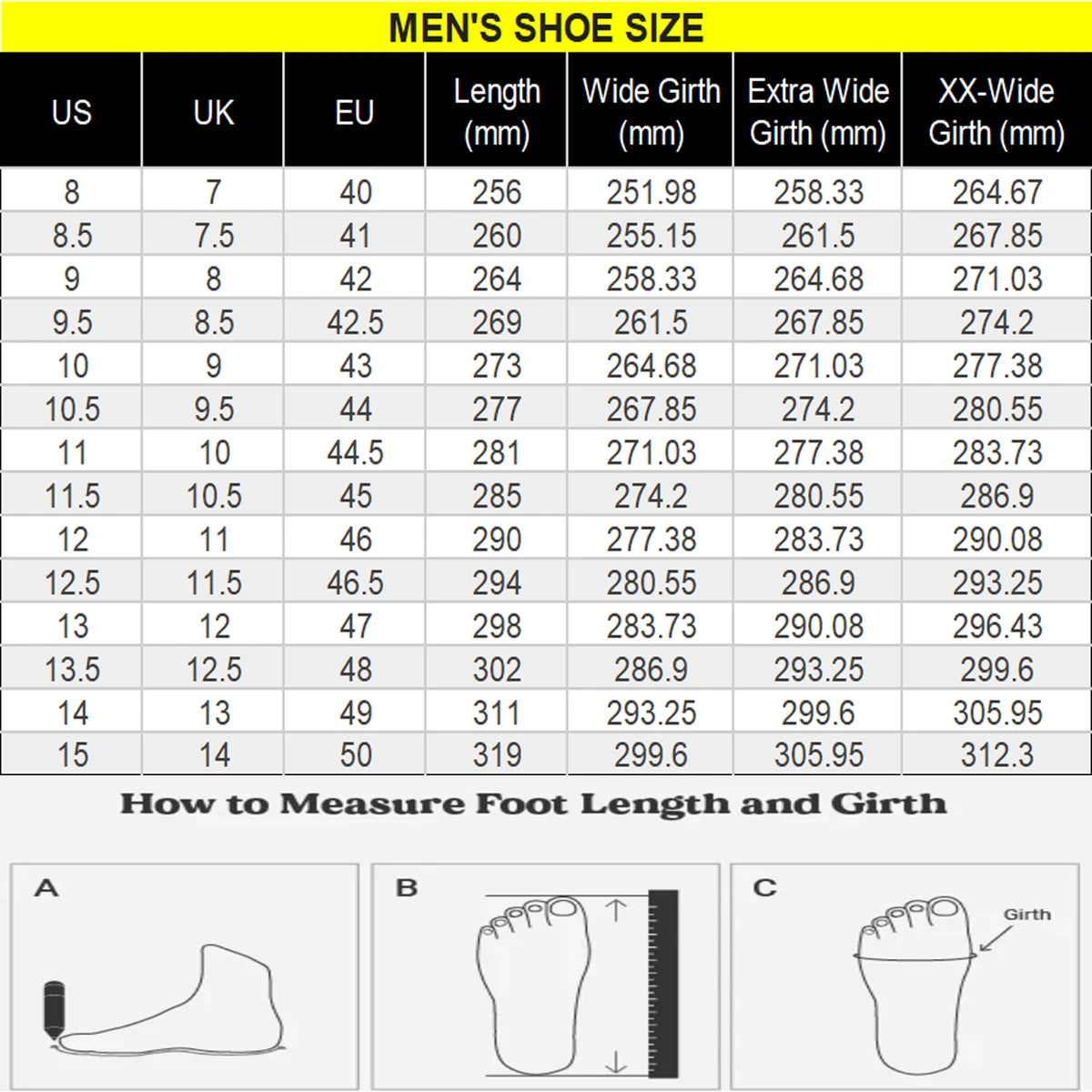 Fittington Wide Sneakers for Men Slip-on Hiking Shoes Soft Comfortable Men Running Shoe Slip Resistant Walking Shoes with Arch