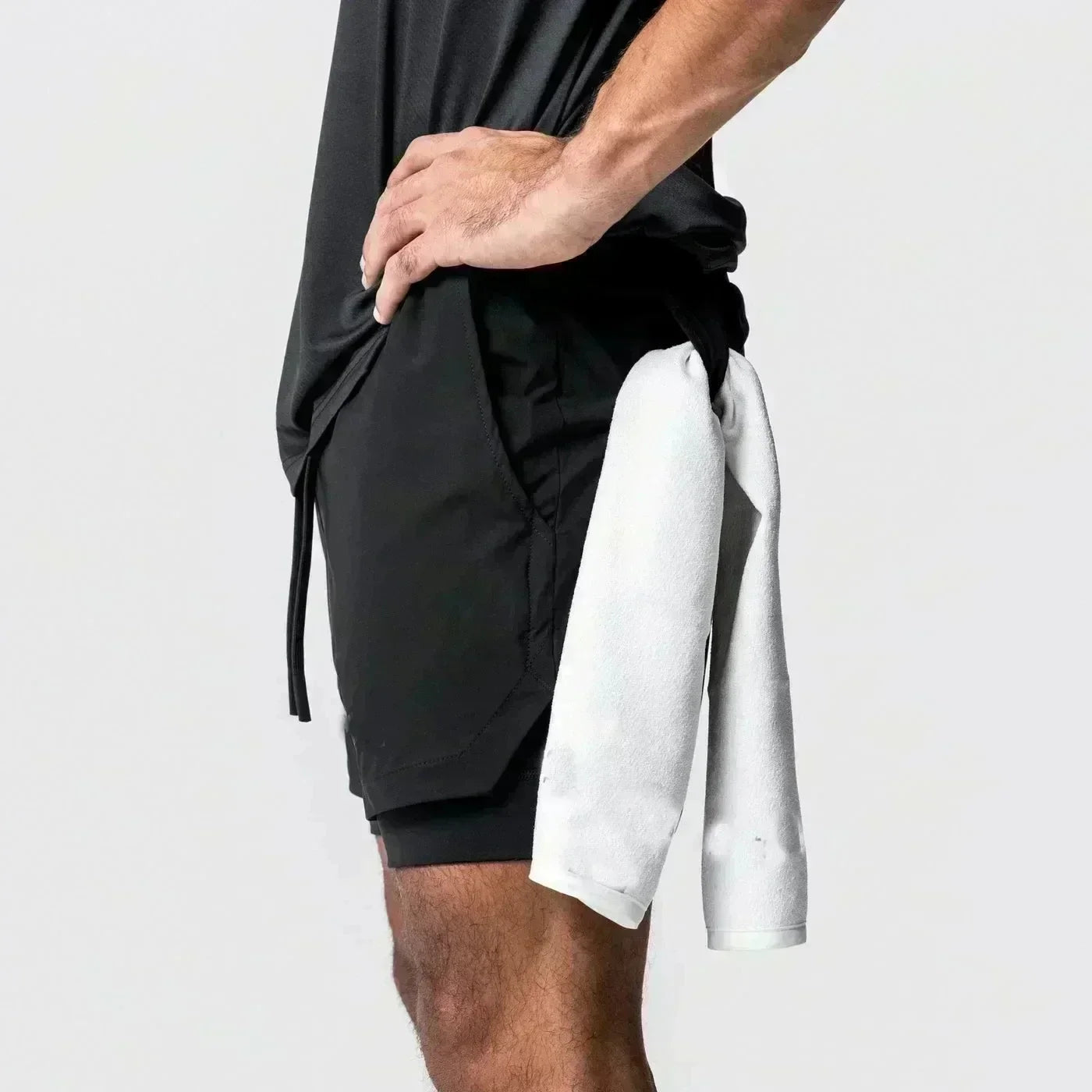 Dragon Ball Son Goku Summer Men's Bot Fitness 2025 Double-Layer Replica Two-Piece Loose-Fit Training Running Shorts Casual Pants