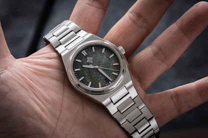 IX&DAO 2025 Neu 37mm Warrior Herren-Automatikuhr mit Miyota 9015 Uhrwerk, Saphirglas, Edelstahl, wasserdicht bis 10Bar, BGW